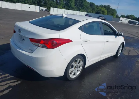 2011 Hyundai Elantra Limited from USA, damaged, VIN 5NPDH4AE3BH049064